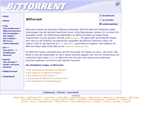 Tablet Screenshot of bittorrent-web.de